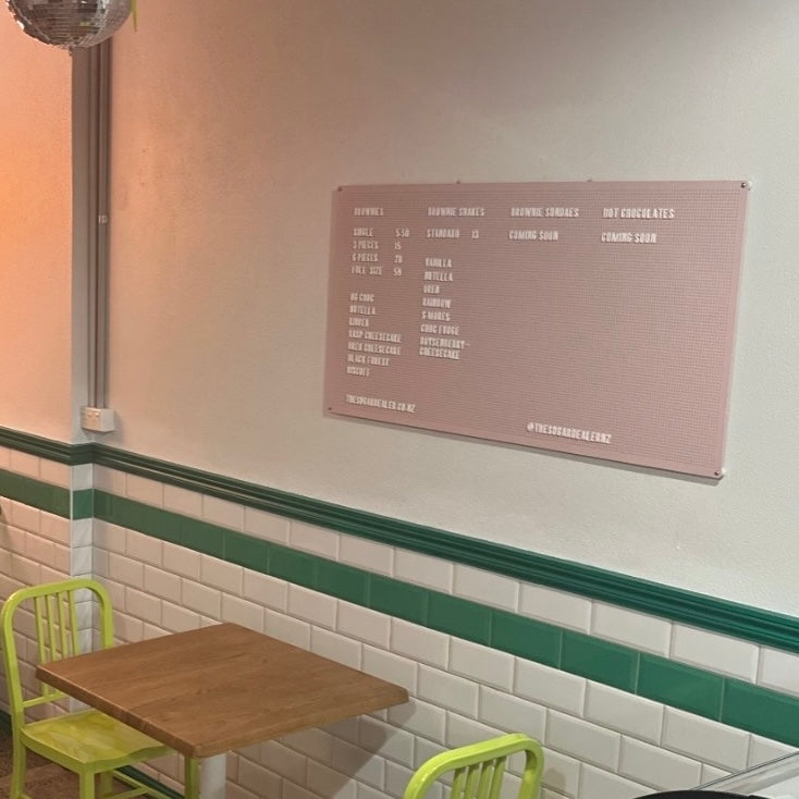 Menu display