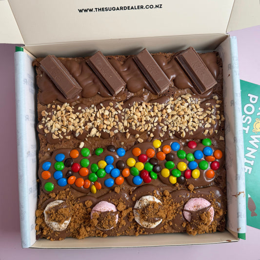 Peanut butter brownie