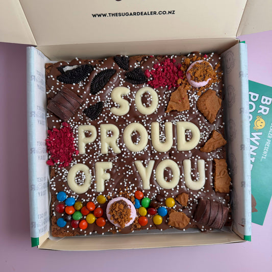 Custom message loaded brownie