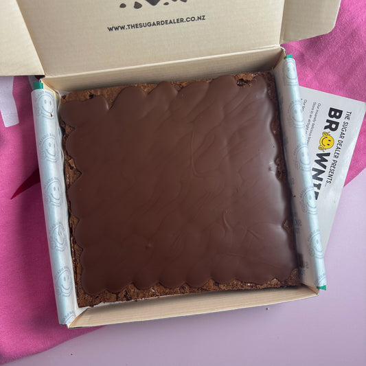 Almost naked brownie