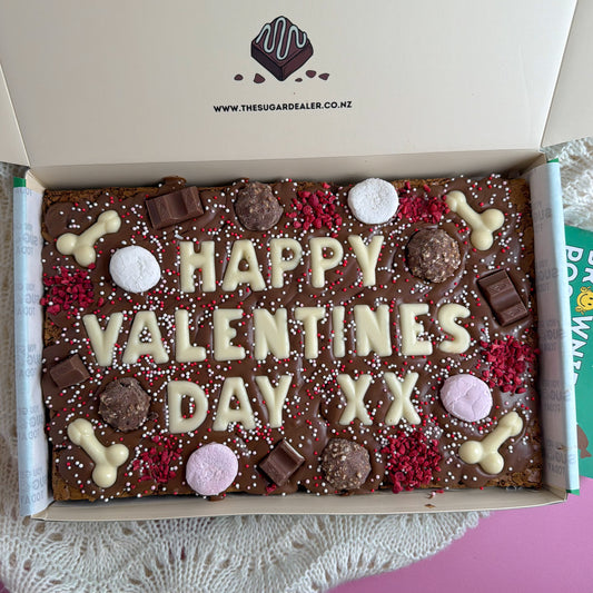 Mega custom message dick brownie