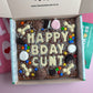 Custom message dick brownie