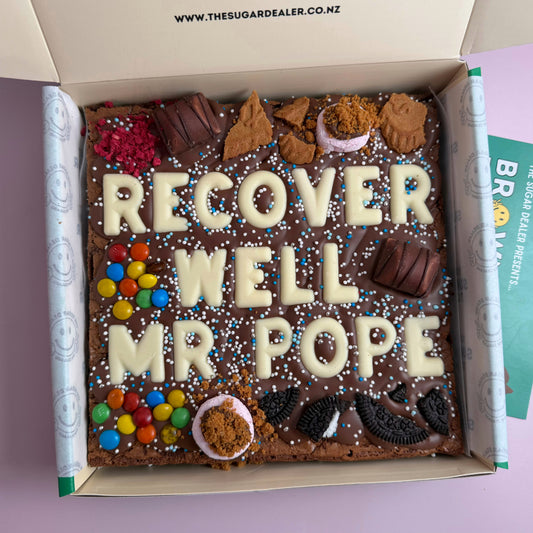 Custom message loaded brownie