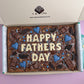 Mega custom message fathers day brownie