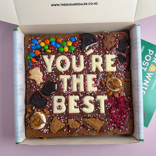 Custom message loaded brownie