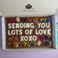 Mega custom message loaded brownie