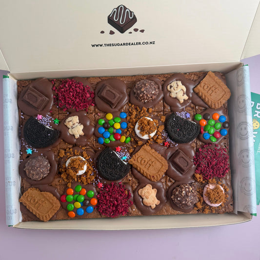 Mega mixed assortment chocolate brownie